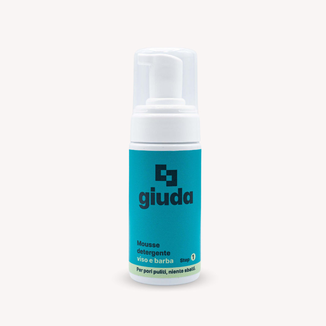 01 - Mousse Detergente Viso e Barba